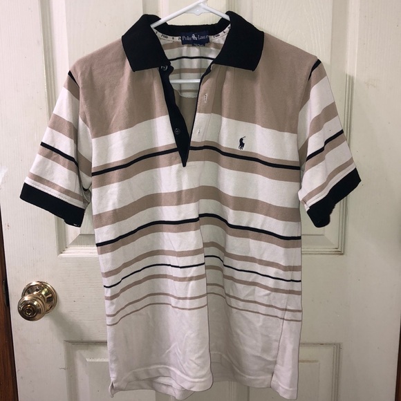 💚 Ralph Lauren Polo Shirt T Shirt Button Up